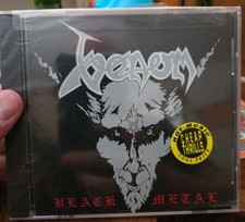 Venom Black Metal CD 1990 OG Press SEALED/NEW/Sticker EX/Mint OOP/RARE picture