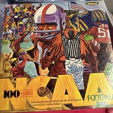 Vintage Football LP  Album, 100 Years of NCAA Football picture