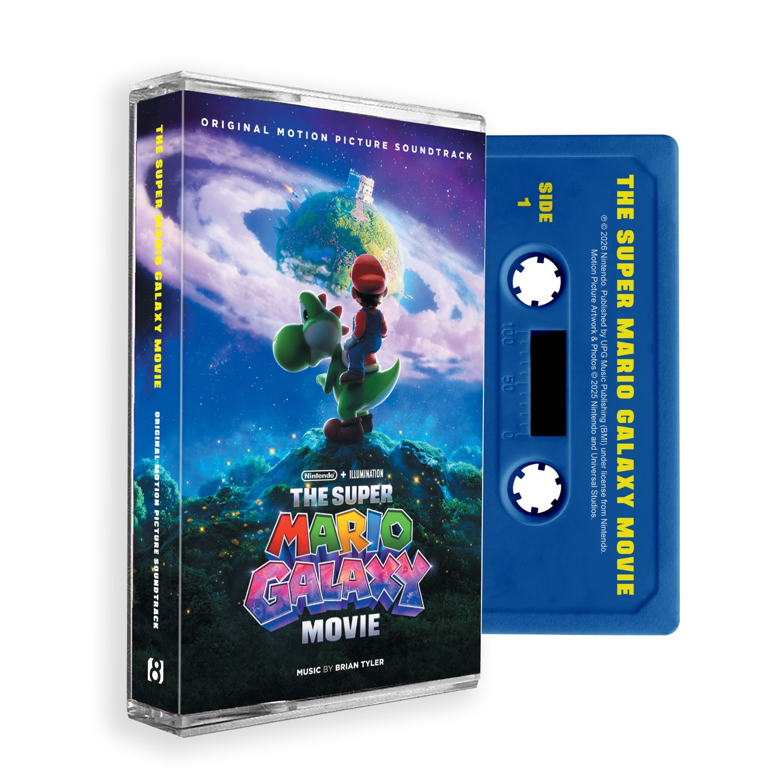 The Super Mario Galaxy Movie Cassette Soundtrack