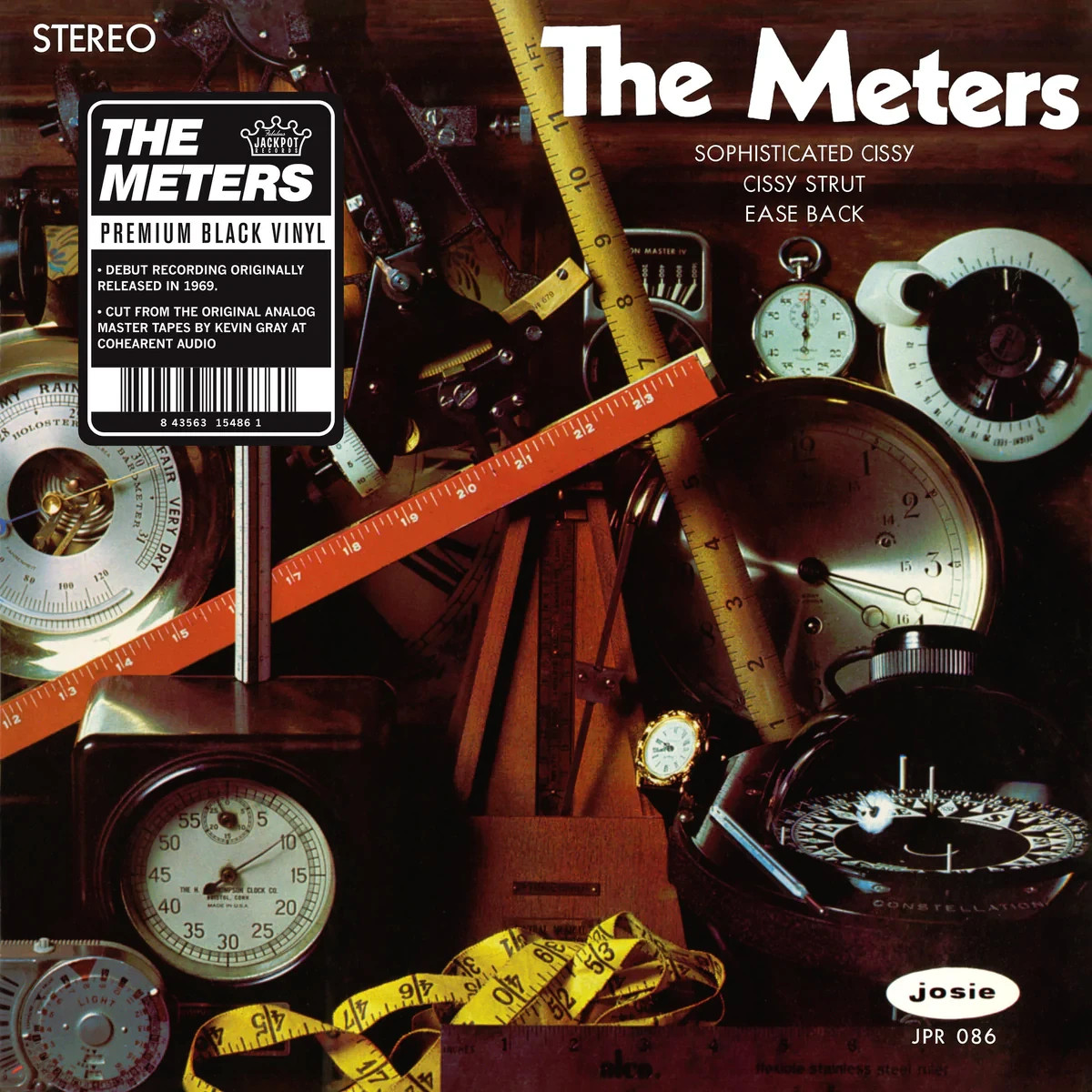 The Meters - The Meters - Premium Black Vinyl - Jackpot Records 2025