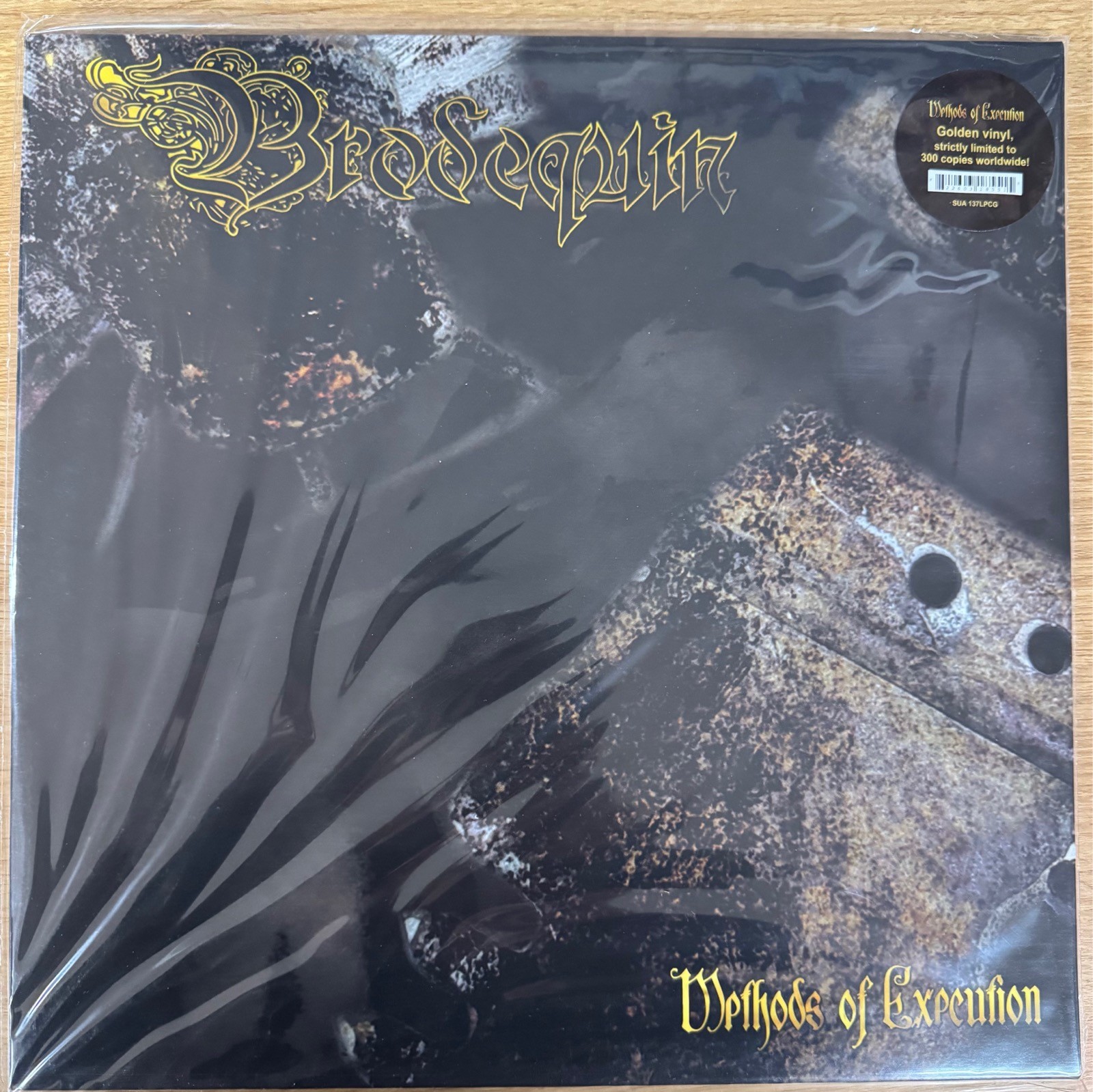BRODEQUIN - Methods Of Execution - Gold VINYL LP 2023 SOM BRAND NEW