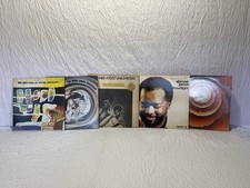 Vintage Soul Jazz Vinyl LP Lot x5 Stevie Wonder Isaac Hayes Oscar Peterson picture