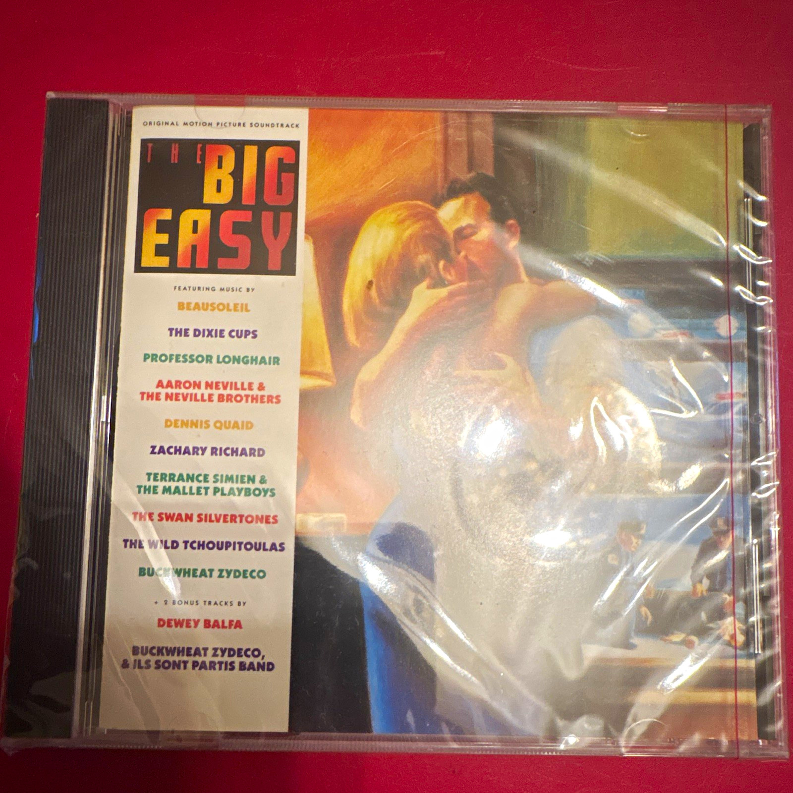 The Big Easy Original Motion Picture Soundtrack CD 1987 Mango D 102120